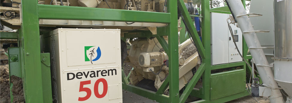 Machine DEVAREM 50 - Machine de traitement des déchets issus du BTP sur site